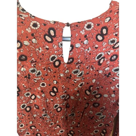 Free People Some Like It Hot Boho Flower Child Size 6 - Picture 8 of 11